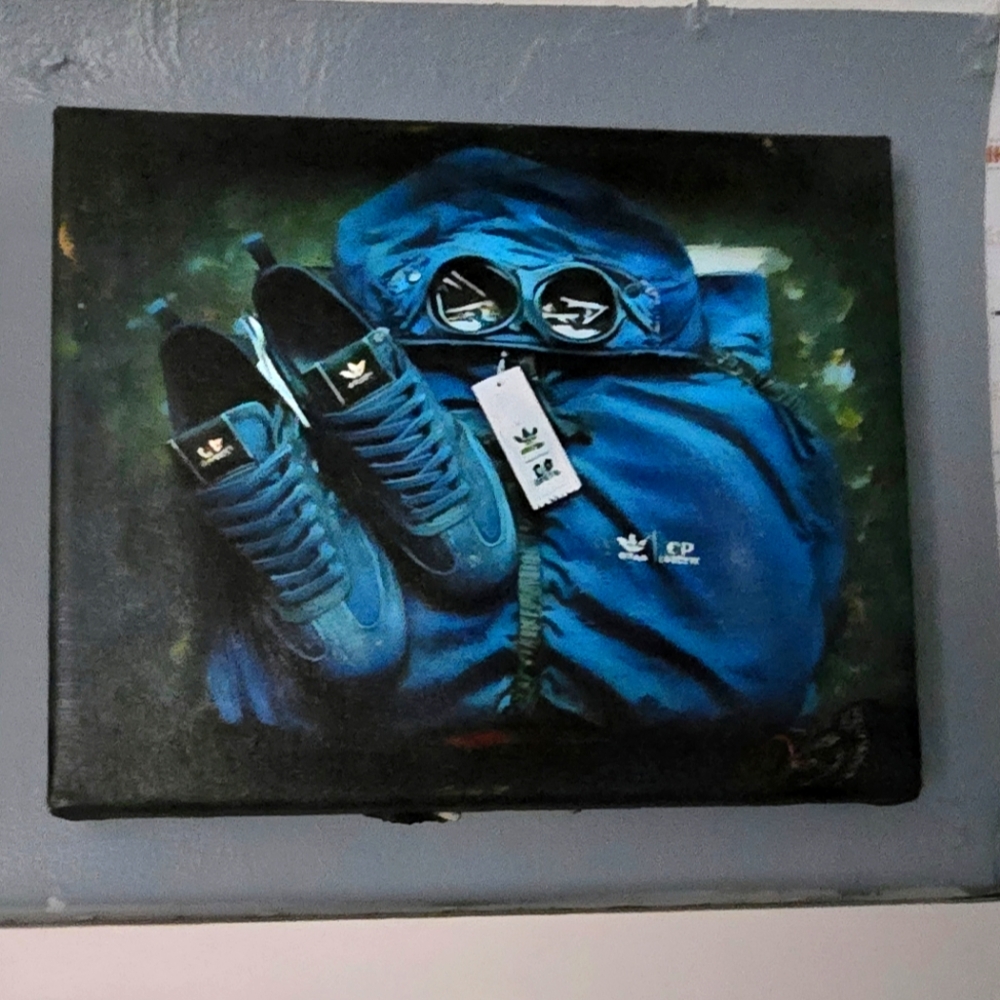 C.P. Company x Adidas Acrylic Painting